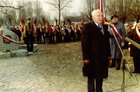 Gorzyce, 1994 r. - Ryszard Kaczorowski – żołnierz Szarych Szeregów, prezydent Rzeczypospolitej Polskiej na uchodźstwie 