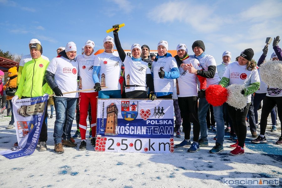 Sebastian Kucharski, Michał Schwarz, Mirosław Kaczmarek, Bartek Dudziak i Remigiusz Krzyżański przebiegli łącznie 278 km