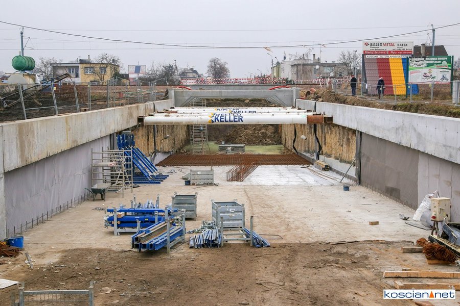 Tunel na ulicy Gostyńskiej ma być gotowy pod koniec roku. 