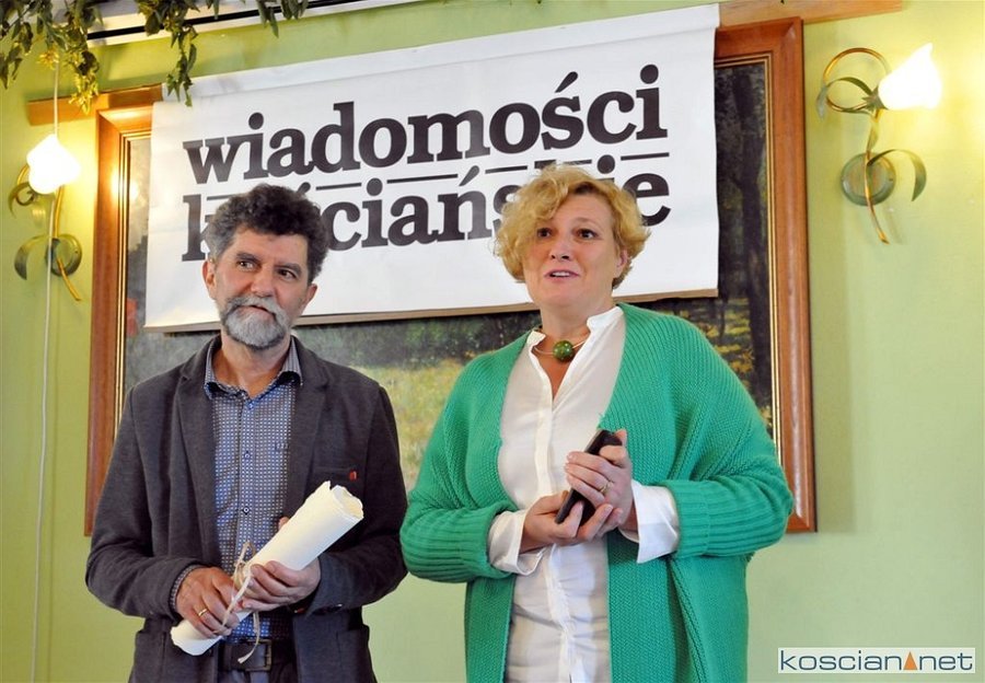Antoni Szulc wraz z żoną Anną został laureatem Nagrody Wiadomości Kościańskich „za nieprzeciętność”. Fot. Bogdan Ludowicz 