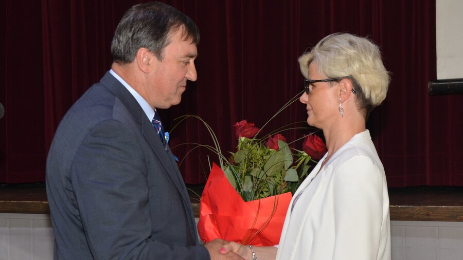 Burmistrz podziękował za pracę ustępującej ze stanowiska Agacie Majorek…