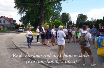 Rajd Śladami rodziny Chłapowskich, Kościan-Rąbiń, 2 lipca