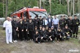 Szkolenie młodych strażaków 