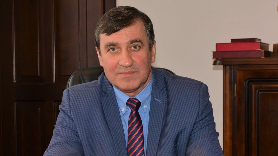Burmistrz Piotr Ruszkiewicz