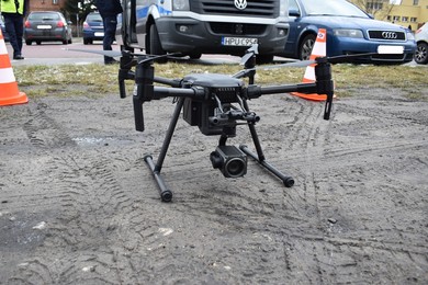Kilkadziesiąt wykroczeń wypatrzonych z drona 