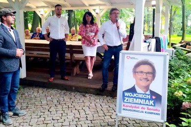 Senator Ziemniak zainaugurował kampanię