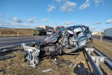 Tragedia na S5. Kierowca, który zginął jechał pod prąd (aktualizacja)