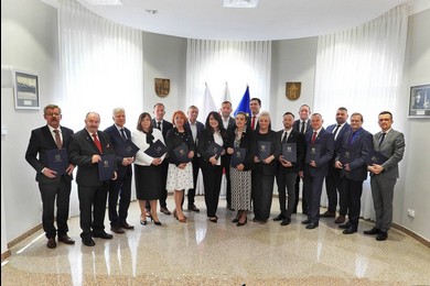 Otrzymali zaświadczenia o wyborze do Rady Powiatu Kościańskiego