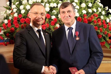 Złoty Krzyż Zasługi dla byłego burmistrza Kościana