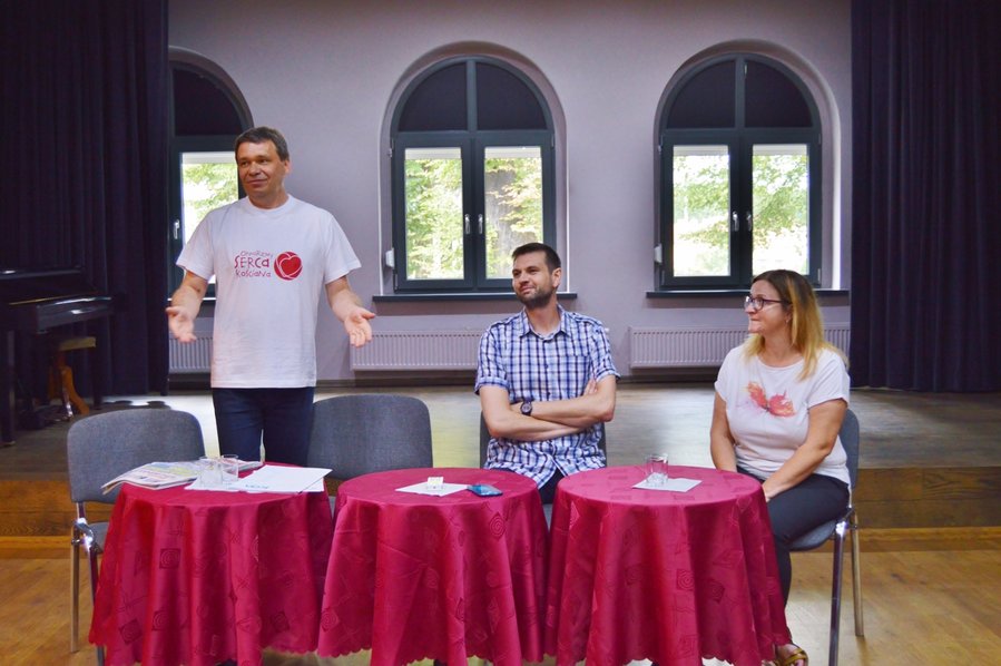O akcji opowiedzieli członkowie sztabu: Paweł Sałacki, Adam Piątek i Alicja Zielonka. 