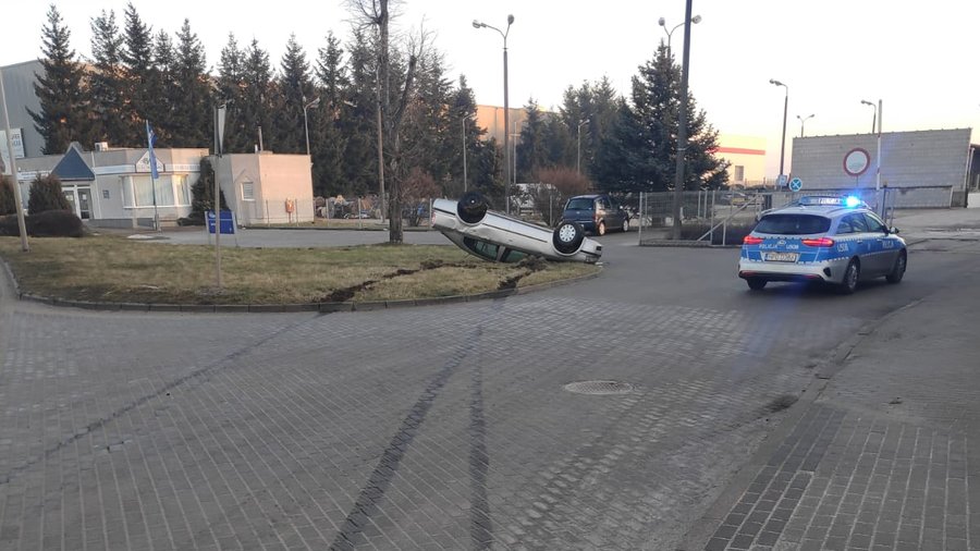 Zdarzenie z niedzieli. Fot. KPP w Kościanie