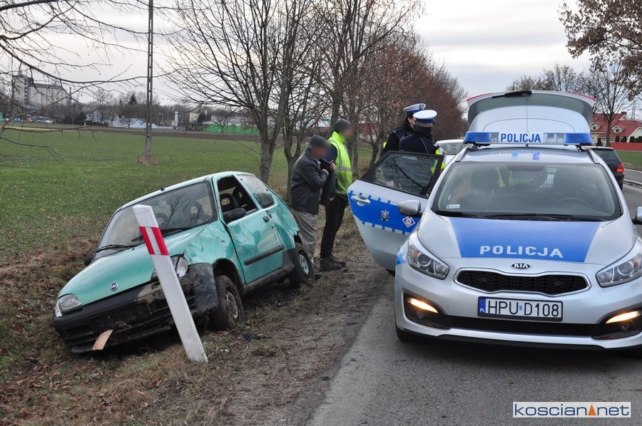 Piątkowa kolizja. Fot. Karol Schmidt
