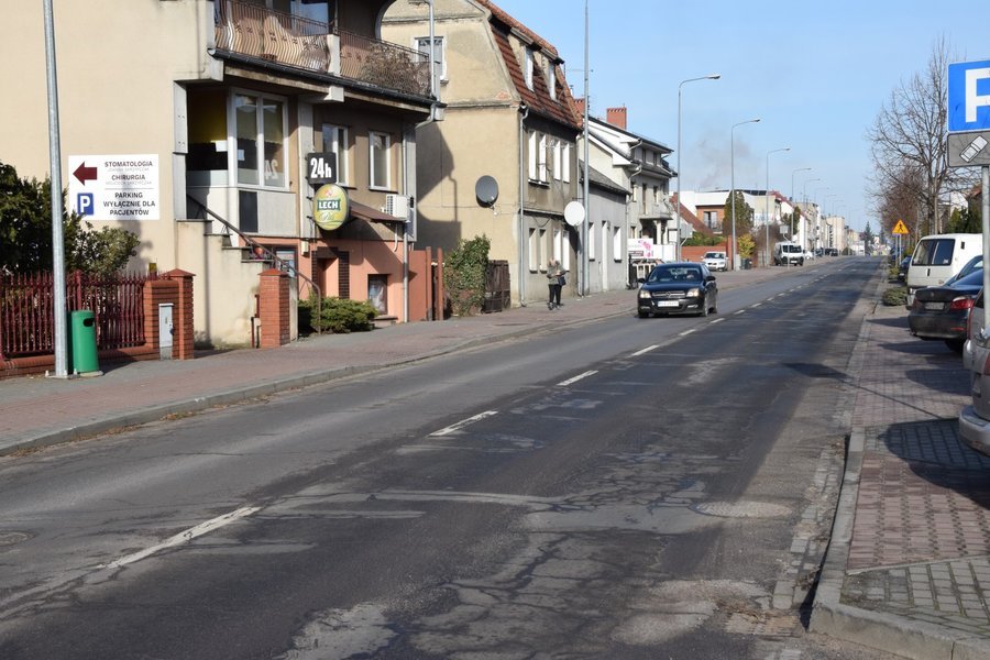 We wniosku znalazła się ul. Poznańska w Kościanie. 