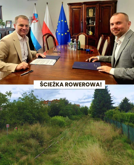 Fot. FB Sławomir Kaczmarek - Burmistrz Miasta Kościana