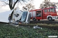 Uderzył w przydrożne drzewo