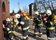 Pozorowany pożar kościoła 