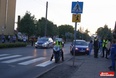 Motocyklista zderzył się z samochodem 