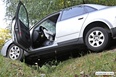 Zmarła pasażerka audi
