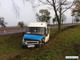 Zasnął za kierownicą