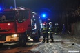 Ogień w garażu 