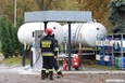 Rozszczelnił zbiornik gazu