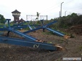 Wiata zdemontowana