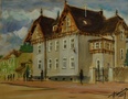 Kościan w akwareli