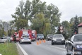 Kolizja trzech aut