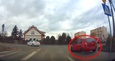 Jechał chodnikiem 