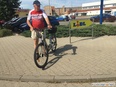 Z perspektywy rowerowego siodełka