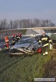 Zasnął za kierownicą?