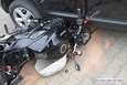Zderzenie motocykla z osobówką 