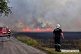 Spłonęło zboże na pniu