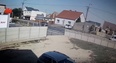 Jechał chodnikiem