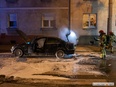 Zapaliło się BMW