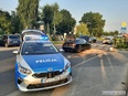 Kolizja przy przejściu dla pieszych 