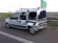 Wjechał w tył renaulta