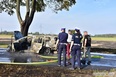 Spłonęło auto 