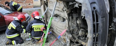 Strażackie ćwiczenia 