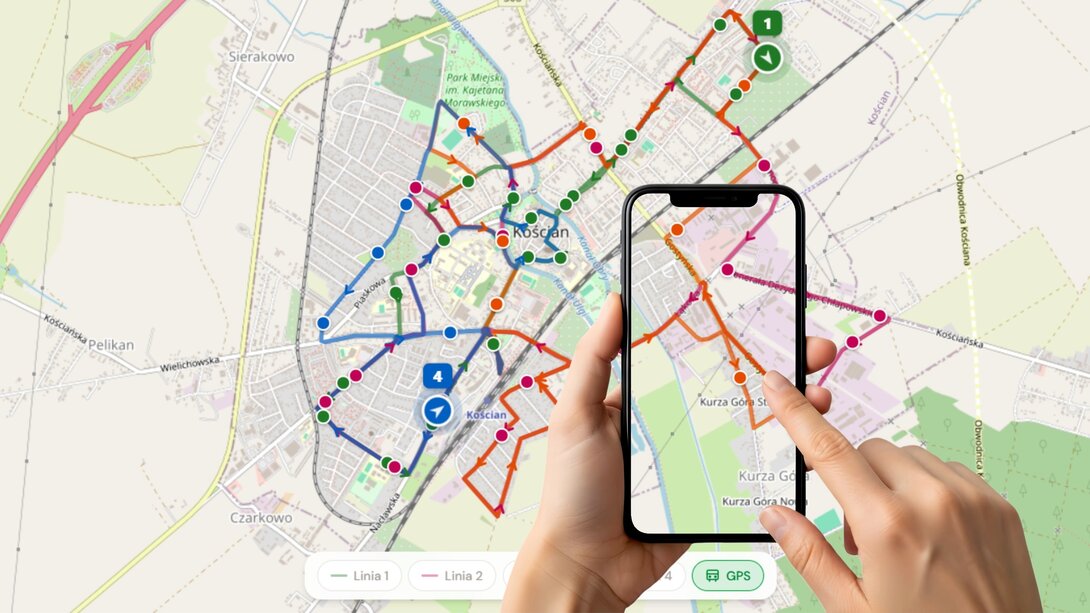 „Busek” działa jak klasyczna aplikacja mobilna i ma trzy wersje językowe.