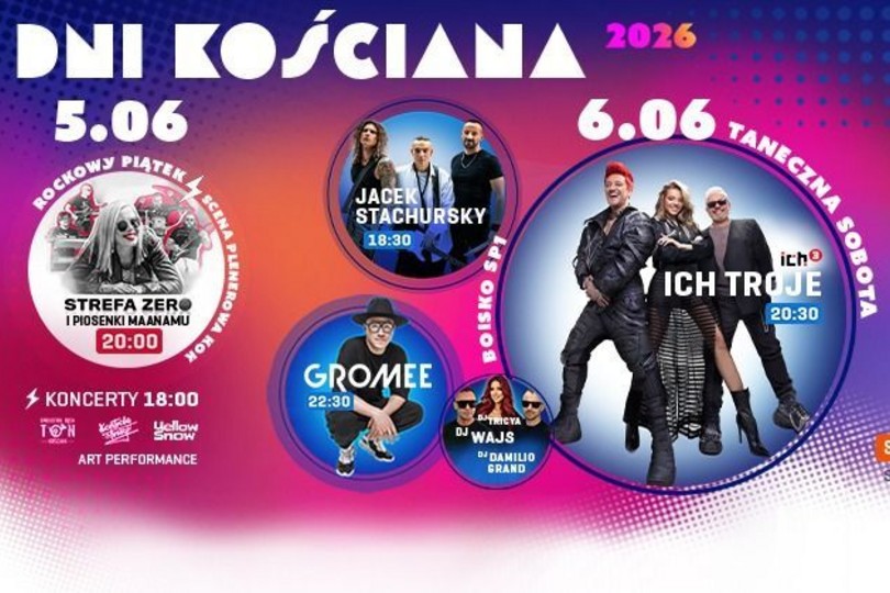 Godzinowy program Dni Kościana 