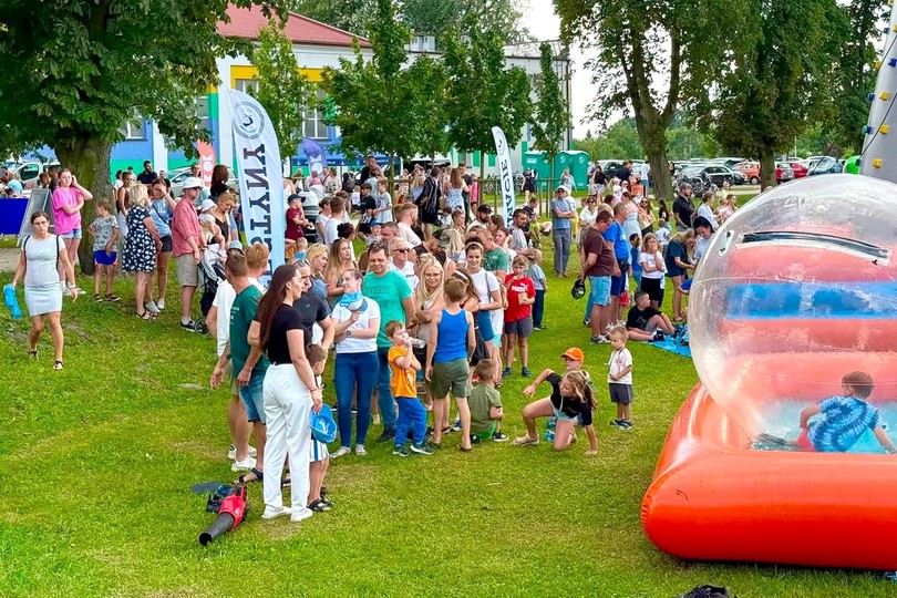 Rodzinny relaks i dobra zabawa. Łazienki tętniły życiem
