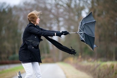 Ostrzeżenie meteorologiczne dla powiatu: silny wiatr