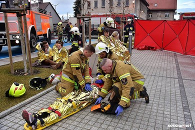 Akcja ratunkowa w czempińskiej Tlenowni 