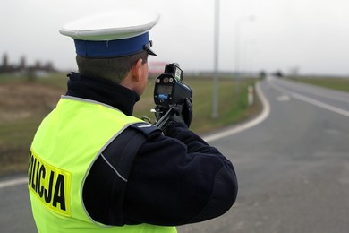 Pędził przez Głuchowo z prędkością 107 km/h