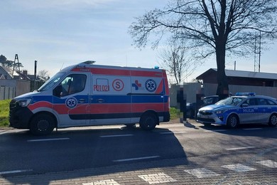 Nie zachował bezpiecznej odległości…