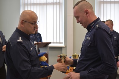 Policjant kościańskiej drogówki w czołówce konkursu