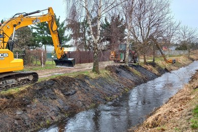 Udrażniają i oczyszczają Olszynkę