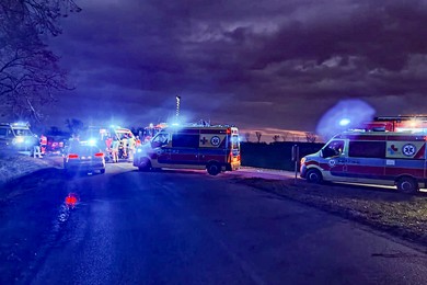 Okazało się, że to stłuczka, a nie poważny wypadek 