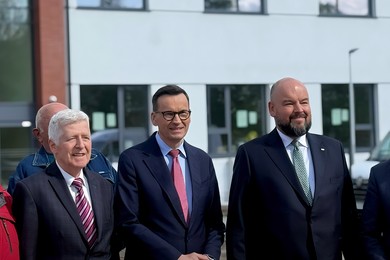 Były premier obejrzał inwestycje sfinansowane z rządowych środków 